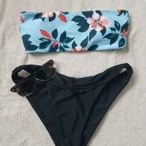 Bandeau swim top